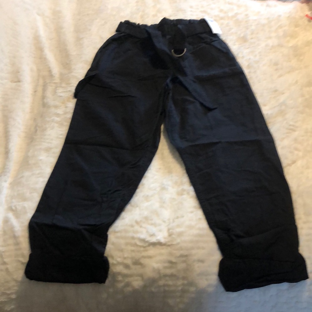Never worn Paperbag pants